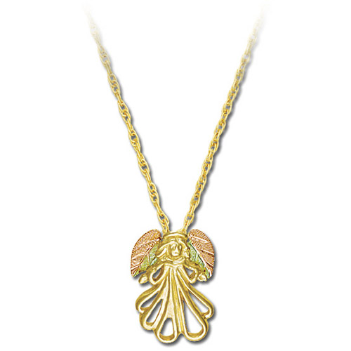Landstrom's Black Hills Gold angel necklace