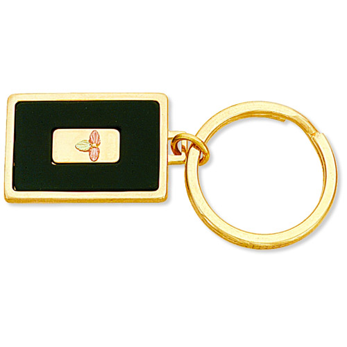 Landstrom's Black Hills Gold black enamel key holder