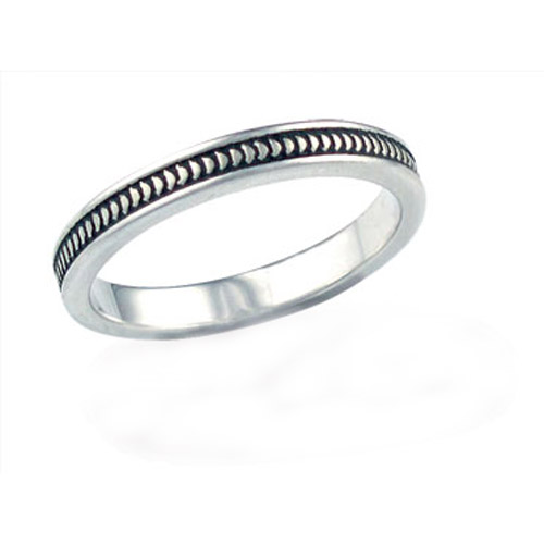 Landstrom's Black Hills Gold Sterling Silver line stacking ring
