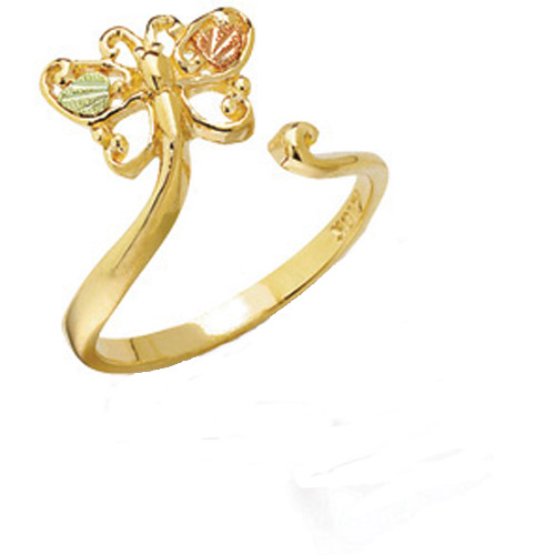 Landstrom's Black Hills Gold butterfly ring
