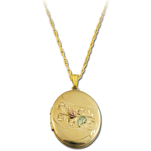 Landstrom's Black Hills Gold locket