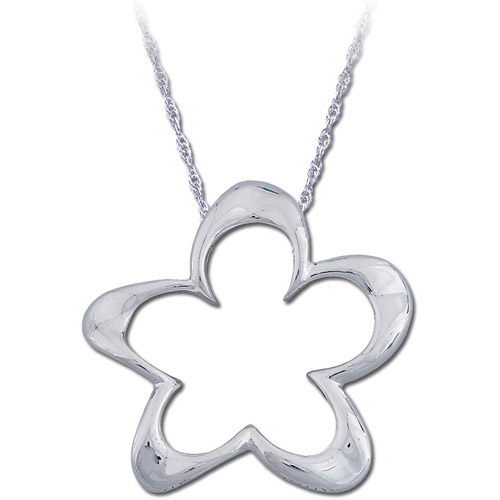 Landstrom's Black Hills Gold Sterling Silver flower necklace