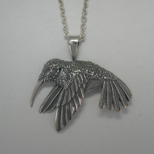 Sterling Silver Hummingbird necklace
