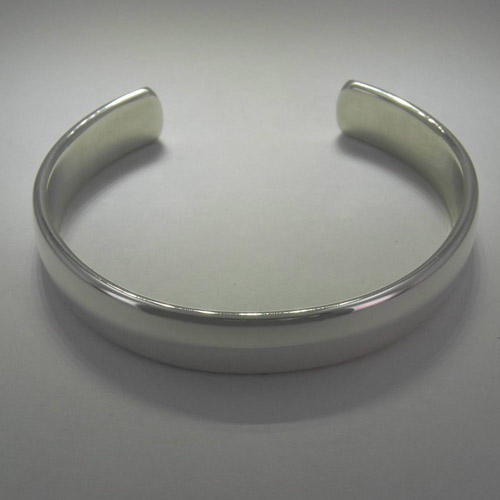 Sterling Silver plain cuff bracelet