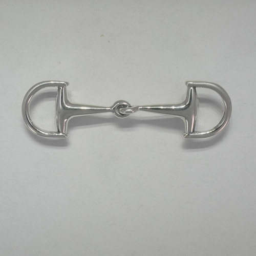 Sterling Silver Snaffle Bit brooch