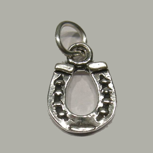 Sterling Silver small horseshoe charm/pendant