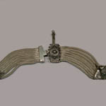 Clasp of Sterling Silver horsehead collar necklace