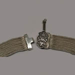 Clasp of Sterling Silver horsehead collar necklace