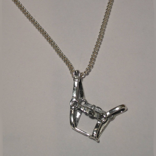 Sterling Silver halter necklace