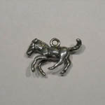 left side of 3D galloping colt charm/pendant