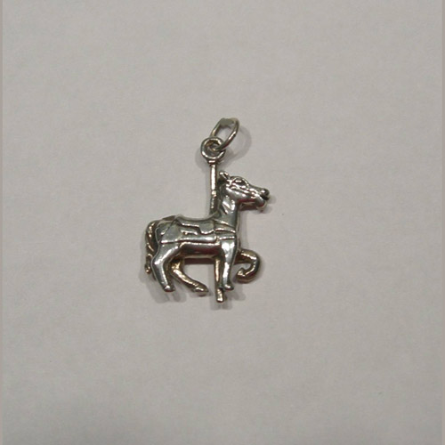 Sterling Silver carousel horse charm/pendant