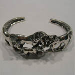 side of horse herd cuff bracelet