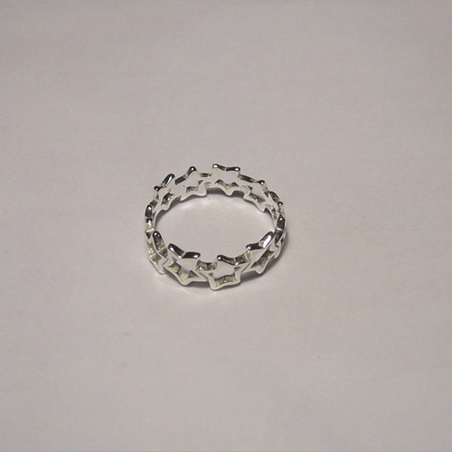 Sterling Silver star ring