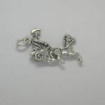 Other side of Roman Centurion and chariot charm/pendant