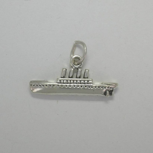 Other side of Titanic Ship charm/pendant