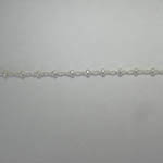 close up of rope with beads chain